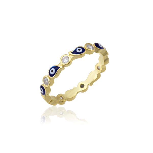 Silver Evileye Ring/Multieye