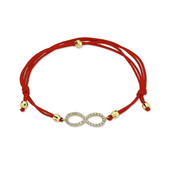 14k Gold Friendship Bracelet-Infinity