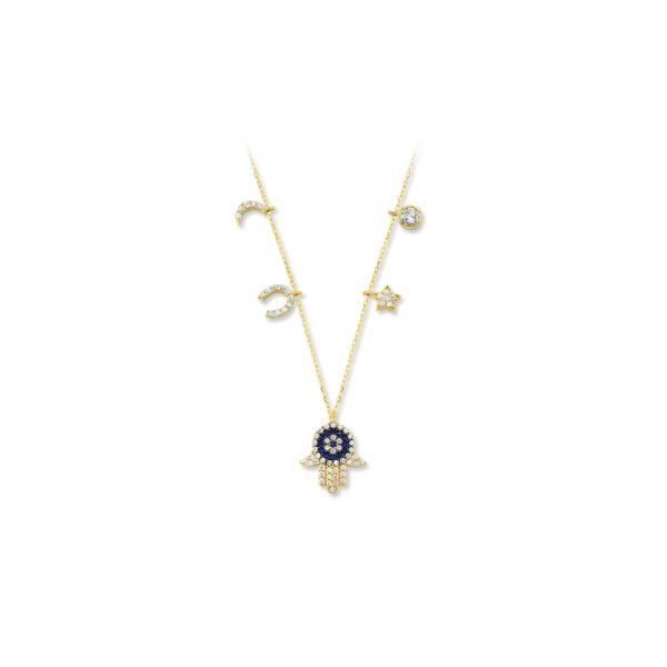 14k Gold Lucky Necklace