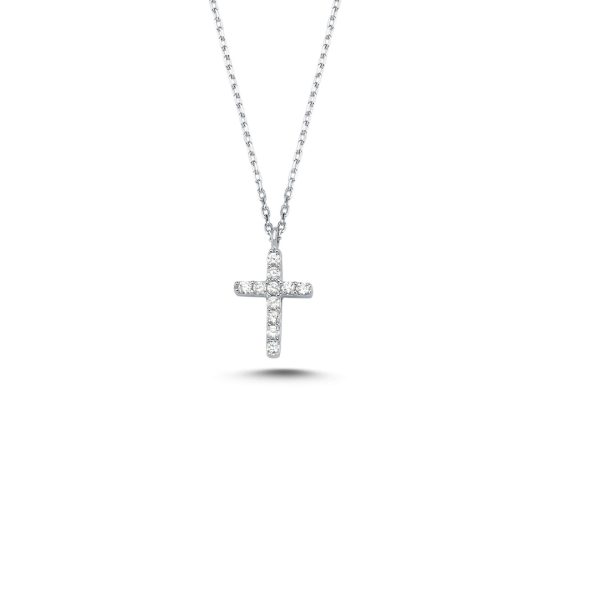 Silver Cross Necklace