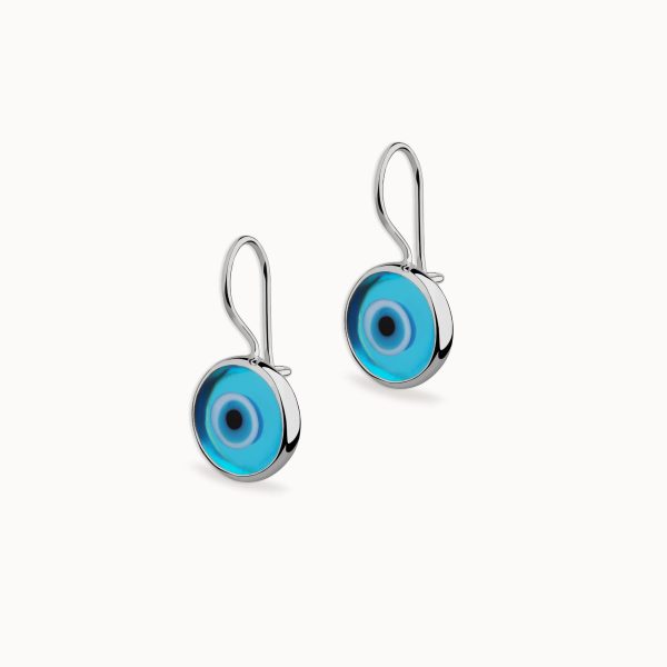 Silver Handmade Evileye Earring